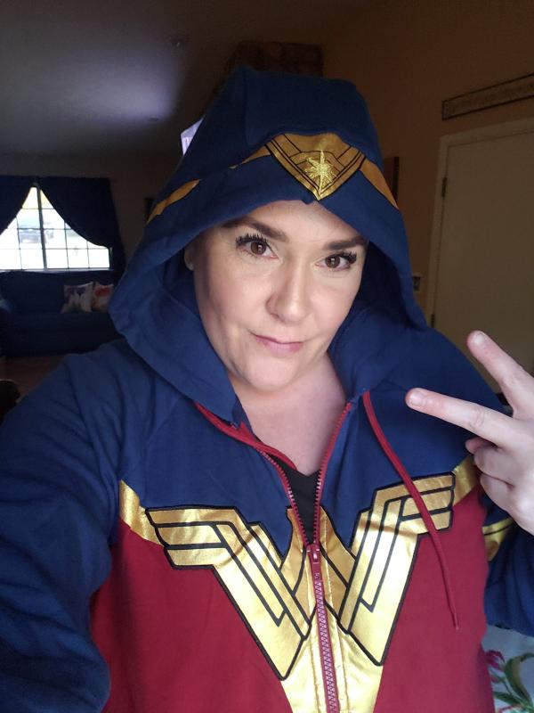 Wonder woman hoodie plus 2024 size