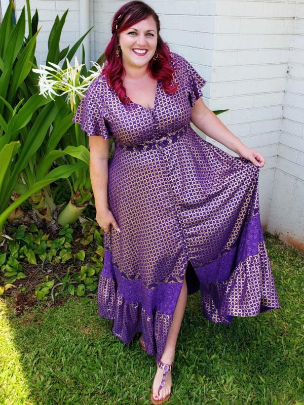 Torrid purple outlet dress