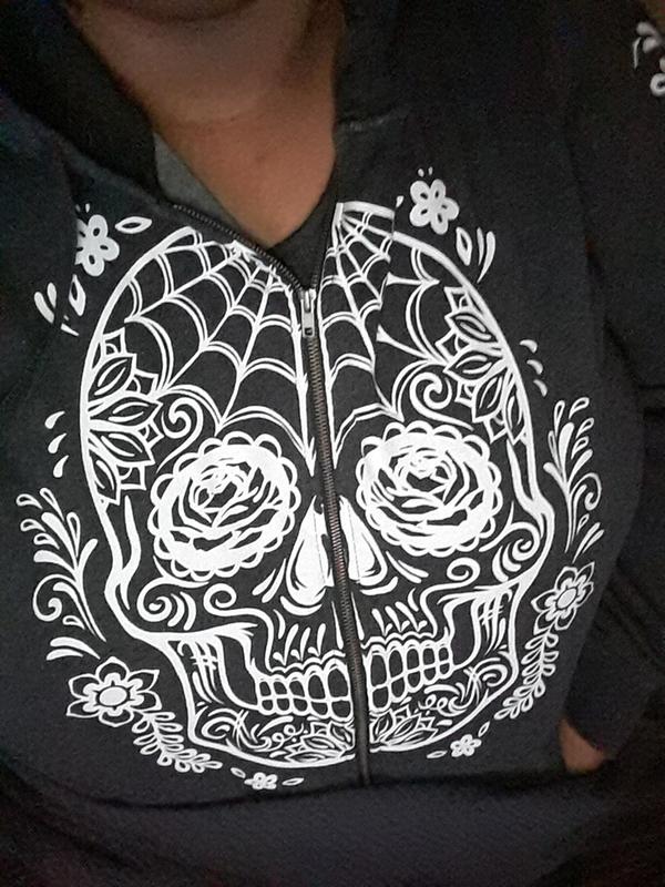 Torrid sugar skull on sale hoodie