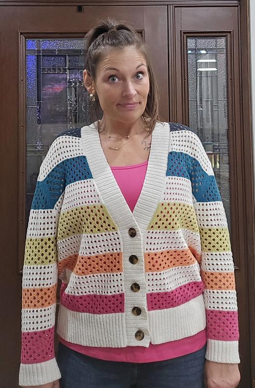 ディスカバード　cardigan Plus Size - Open Stitch Cardigan - Torrid