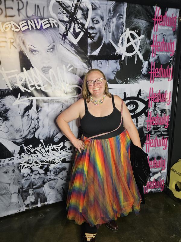 Rainbow skirt torrid hotsell