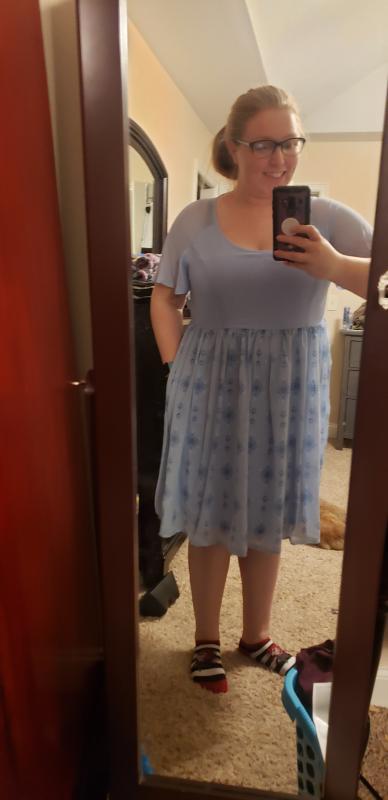 Plus Size Frozen Dress