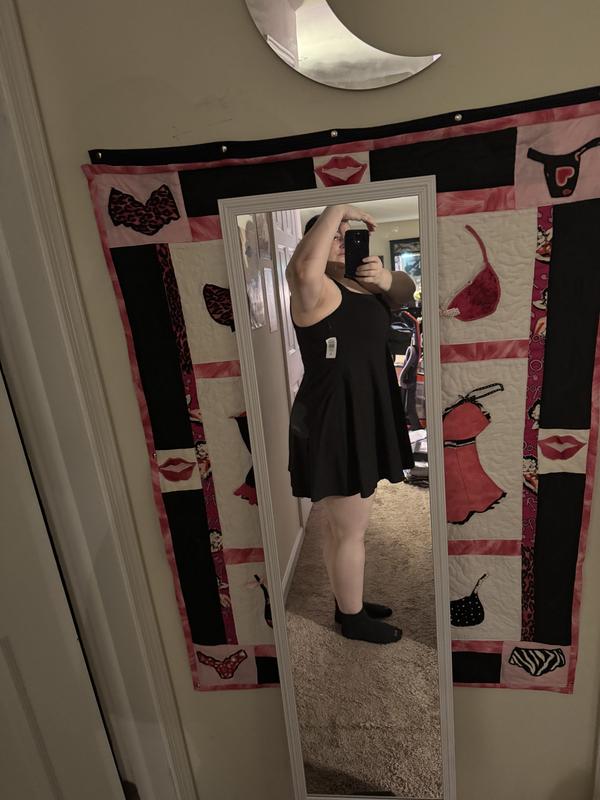 Plus Size - TRU Super Soft Performance Jersey Fit & Flare Tennis Dress -  Torrid
