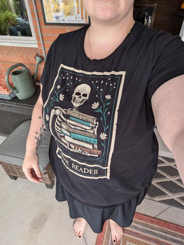 Plus Size - Reading Tarot Card Classic Fit Heritage Jersey Crew