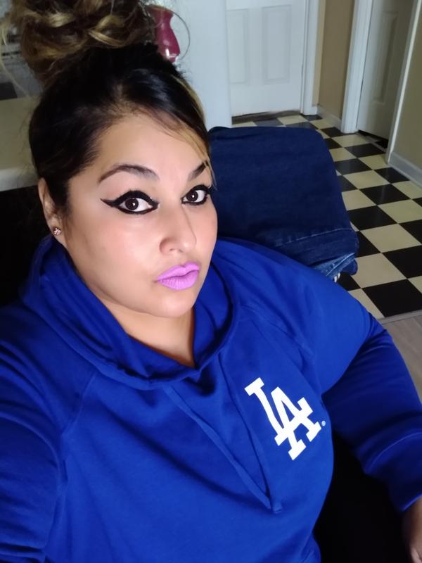 Plus Size - MLB Los Angeles Dodgers Blue Burnout Sweatshirt - Torrid