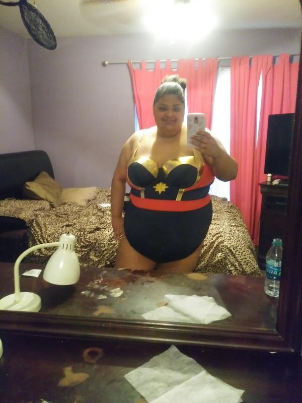 Torrid captain store marvel swimsuit