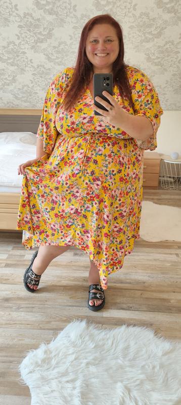 Torrid yellow hotsell floral dress