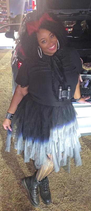 Plus Size - Nightfall Ruffled Tulle Mini Skirt - Torrid