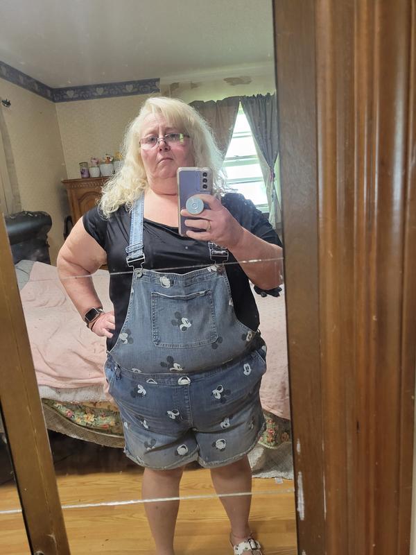 Torrid store overalls shorts