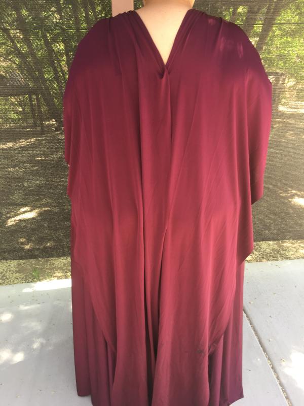 Plus Size - Special Occasion Burgundy Shiny Knit Convertible Maxi Dress -  Torrid