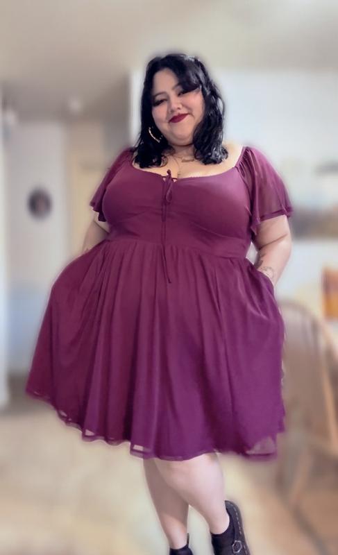 jules big girls ruched flutter-sleeve mesh dress reviews With Jules Big Girls Ruched Flutter-Sleeve Glitter Knit Dress