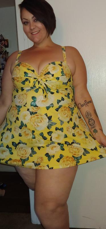 Torrid Yellow Floral Midi Wash Gauze Tiered Dress Size 4X - $36 - From  Amanda