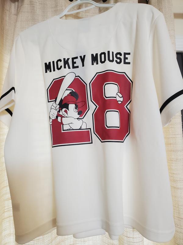 Plus Size - Disney Mickey Mouse Baseball Jersey Top - Torrid