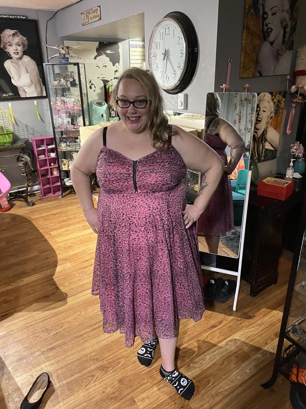 Torrid hot hotsell pink dress