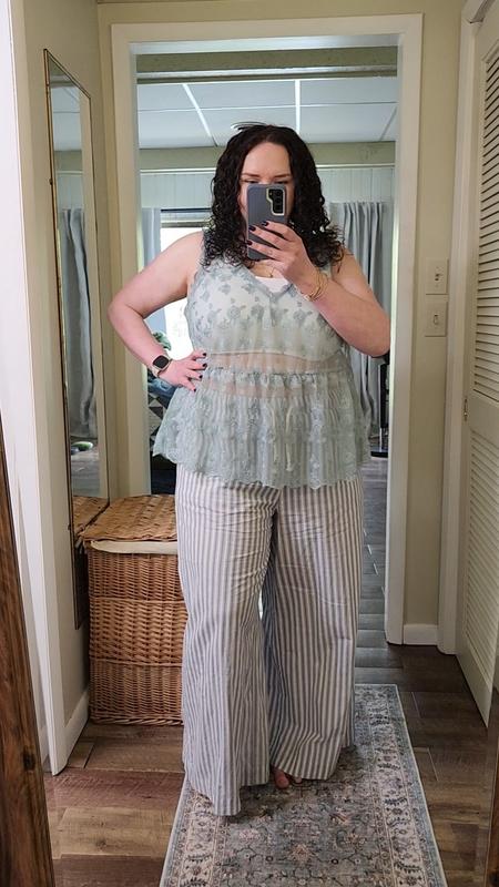 Plus Size - Lace V-Neck Tank - Torrid