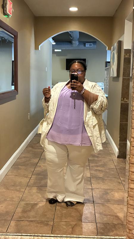 Plus Size - Studio Lace Classic Suit Jacket - Torrid