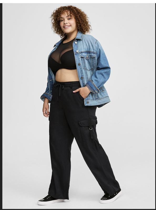 Plus Size - Pull-On Weekend Wide Leg Cargo Pant - Torrid