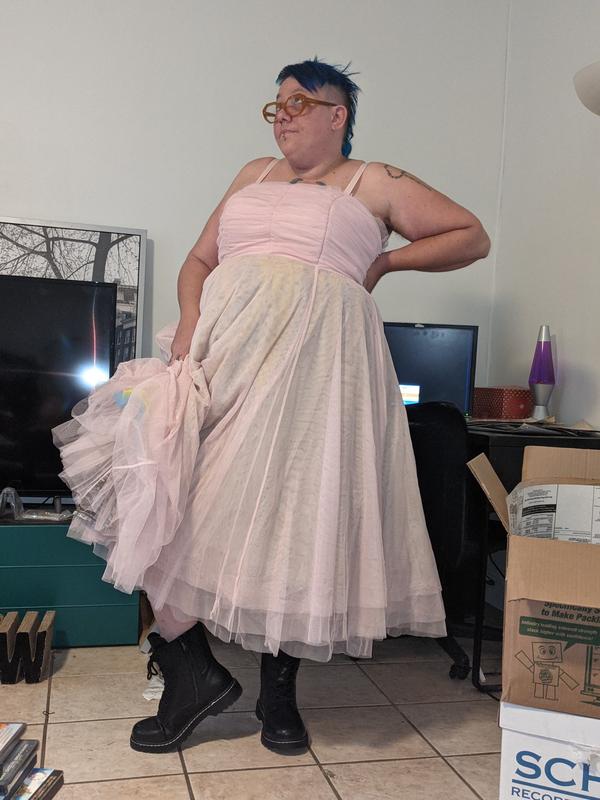 betsey johnson rainbow tulle strapless midi dress Plus Size - Betsey Johnson Rainbow Tulle Strapless Midi Dress
