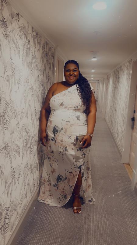 Plus Size - Studio One-Shoulder Slit Dress - Torrid