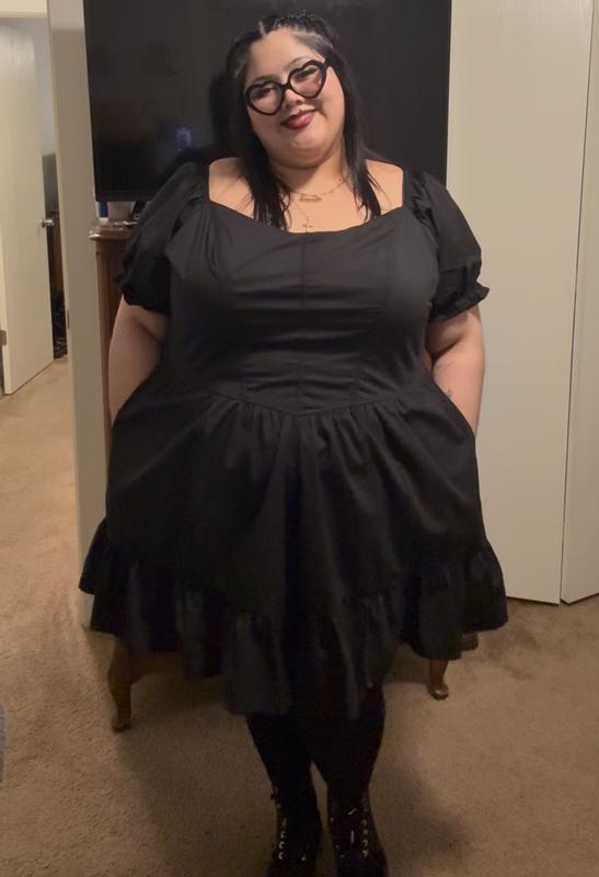 torrid corset dress Plus Size - Corset Detail Mini Dress