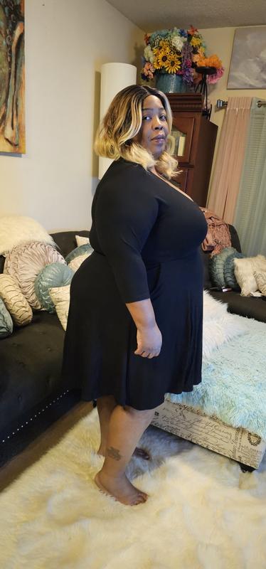 sexy fit and flare dresses Satin Fit and Flare Backless Dress