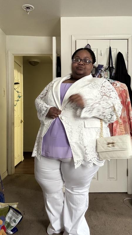Plus Size - Studio Lace Classic Suit Jacket - Torrid