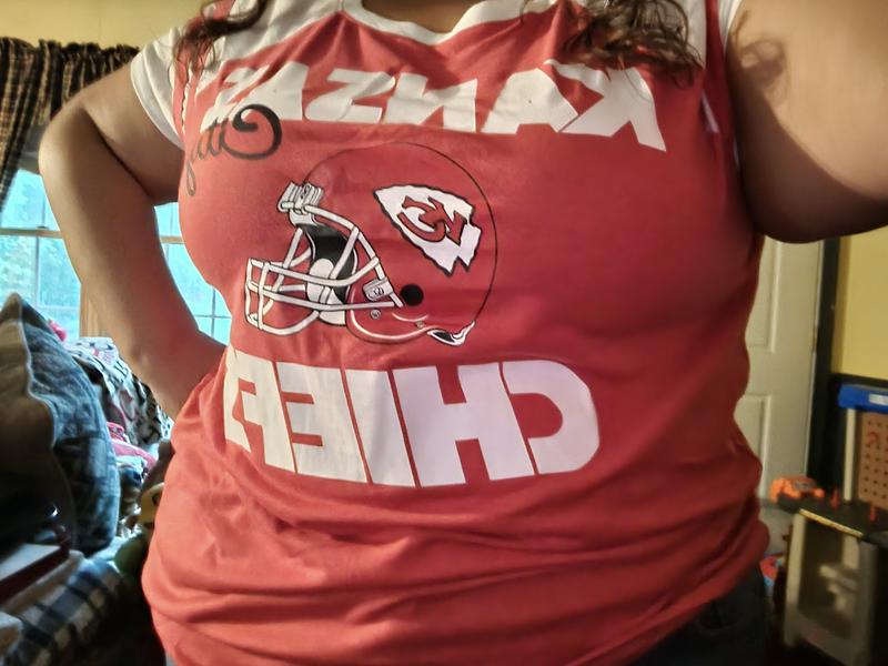 Plus Size - NFL Kansas City Chiefs Football Tee - Vintage Red - Torrid