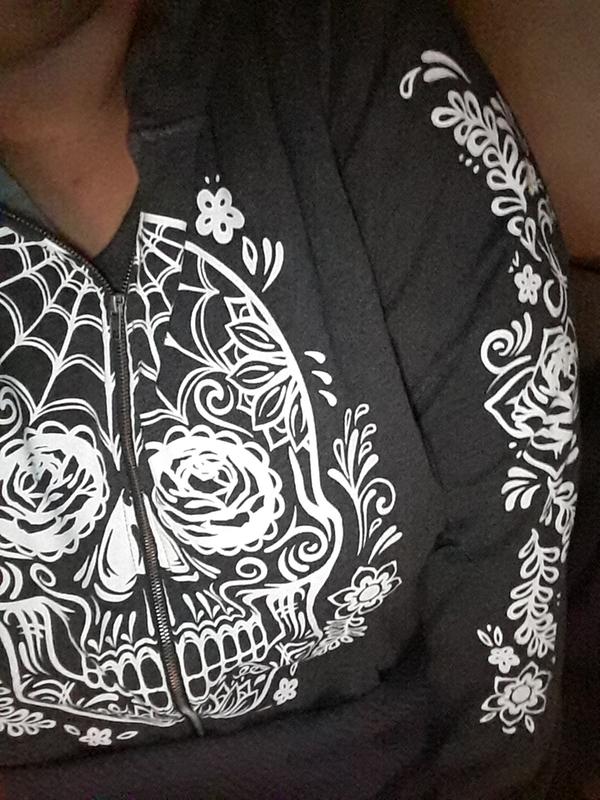 torrid sugar skull hoodie