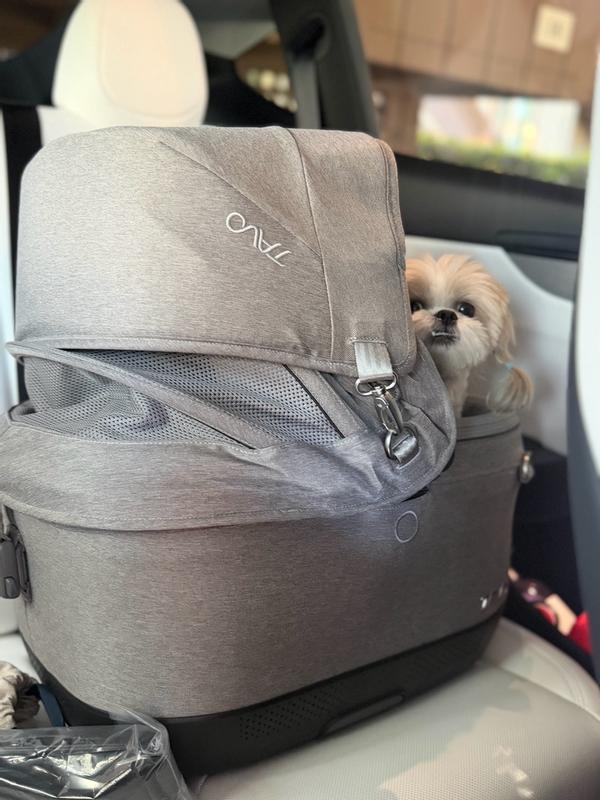 Customer photo for "Safest pet car seat available"