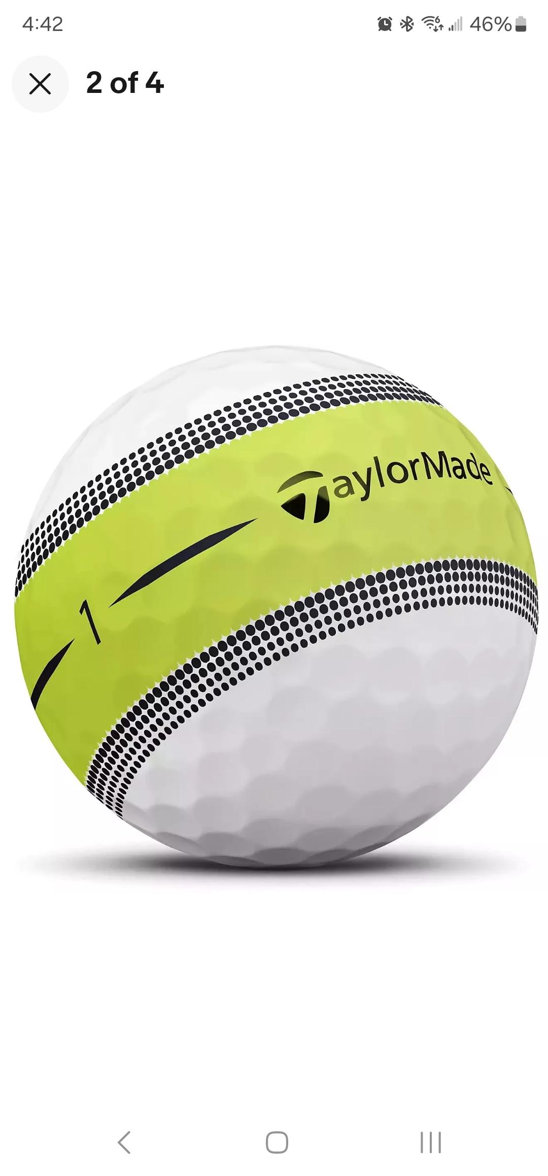 NEW - TaylorMade Tour Response Golf Balls - 4 Dozen - purchases 2022 Model