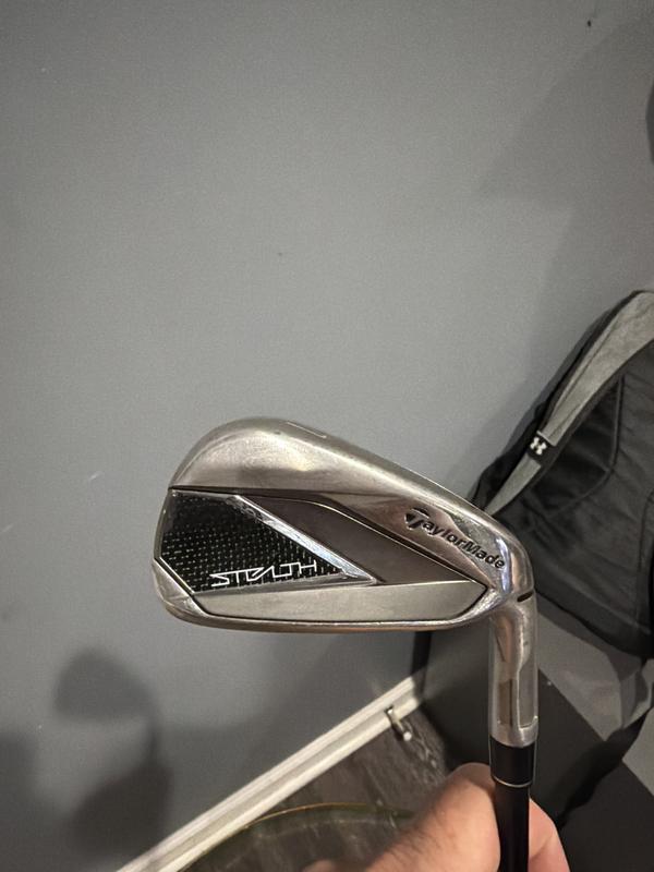 TaylorMade STEALTH Irons set 5-9,P,A TENSEI RED TM60 2022 FlexS Used