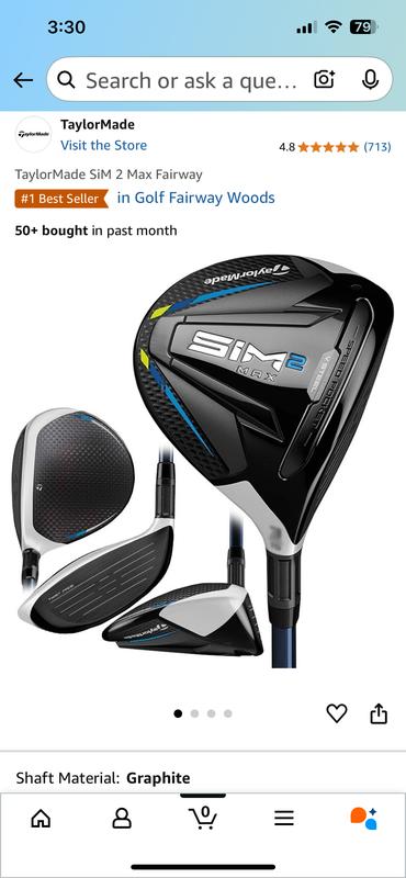 SIM2 Max Fairway | TaylorMade SIM2 Max Fairway | TaylorMade