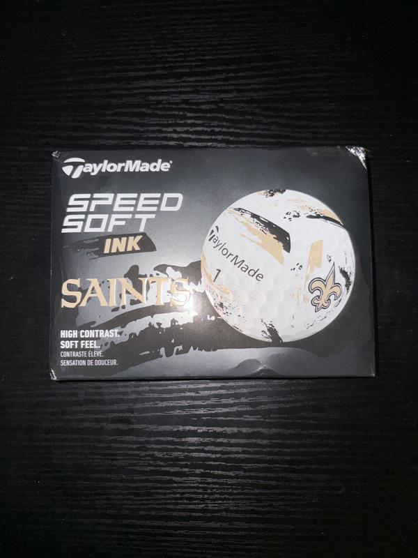 TaylorMade 2025 SpeedSoft Ink San Francisco 49ers Golf Balls