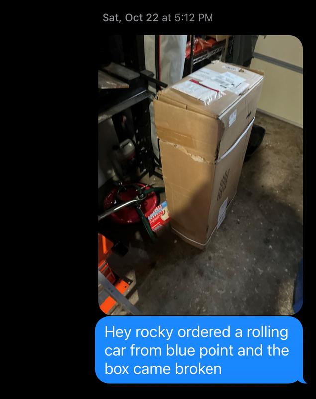 Photo submitted with review of product
