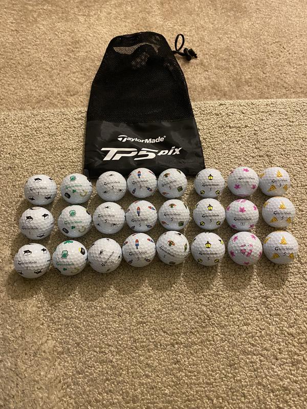 2 Dozen TP5 Pix Practice Golf Balls | TaylorMade