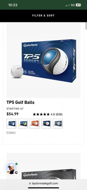 TP5 Team TaylorMade Box (4 Dozen) | TaylorMade