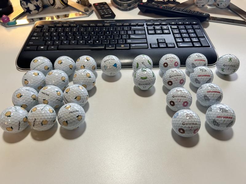 2 Dozen TP5 Pix Practice Golf Balls | TaylorMade