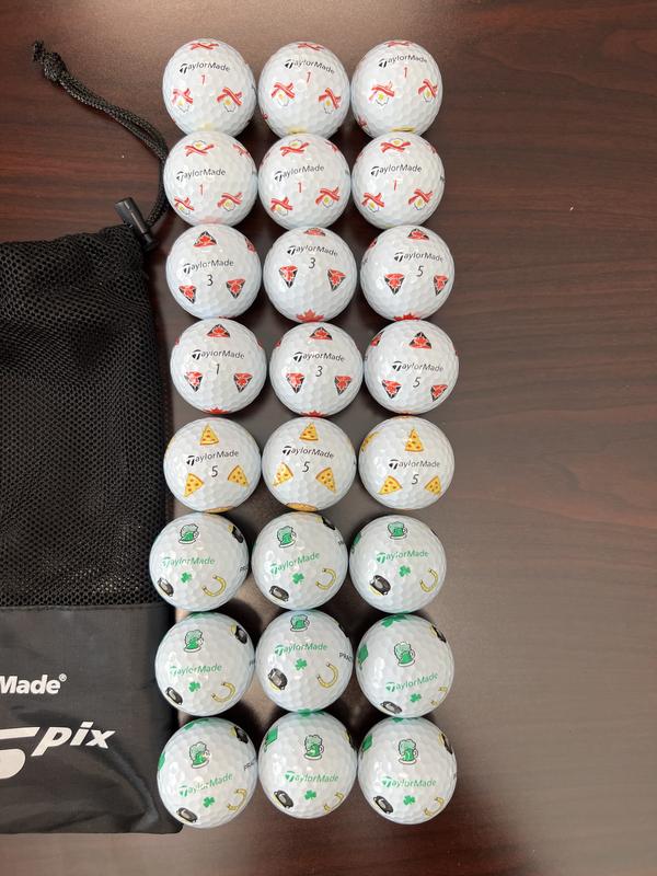 2 Dozen TP5 Pix Practice Golf Balls | TaylorMade