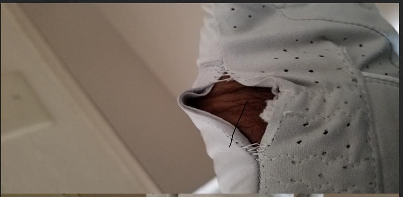 Photo submitted with review of product