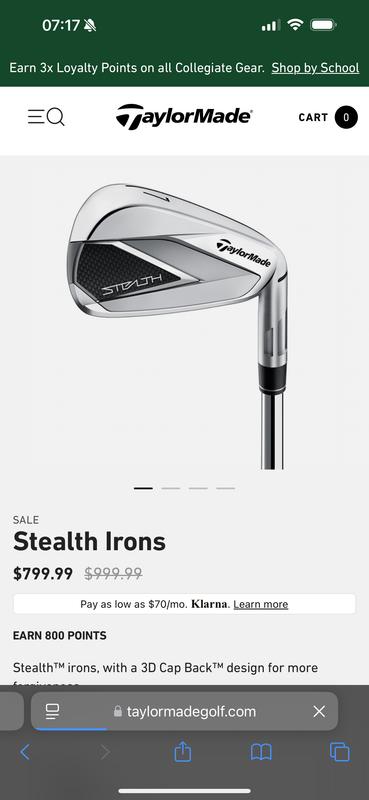 Stealth Irons | TaylorMade Golf | TaylorMade