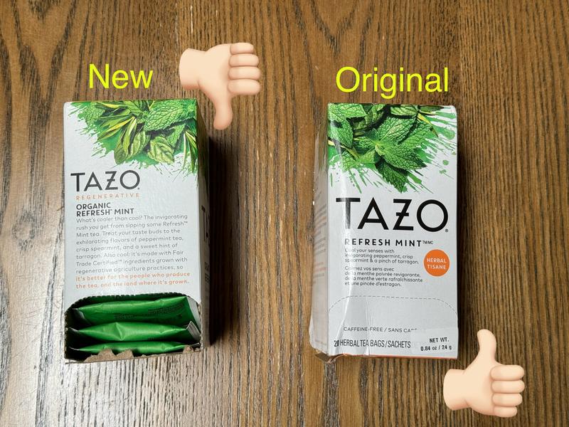 Organic Refresh™ Mint | TAZO® Tea | TAZO