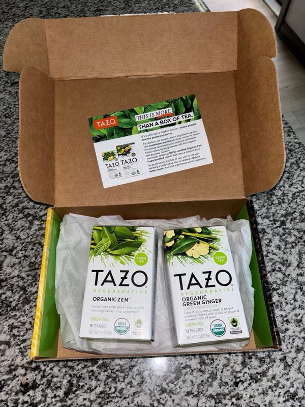 TAZO Regenerative Organic Zen Green Tea 16 ct | Meijer