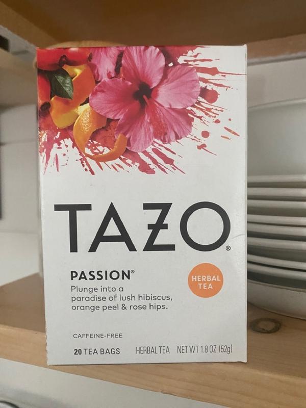 TAZO Herbal Tea, Caffeine-Free, Tea Bags 20 Count Box