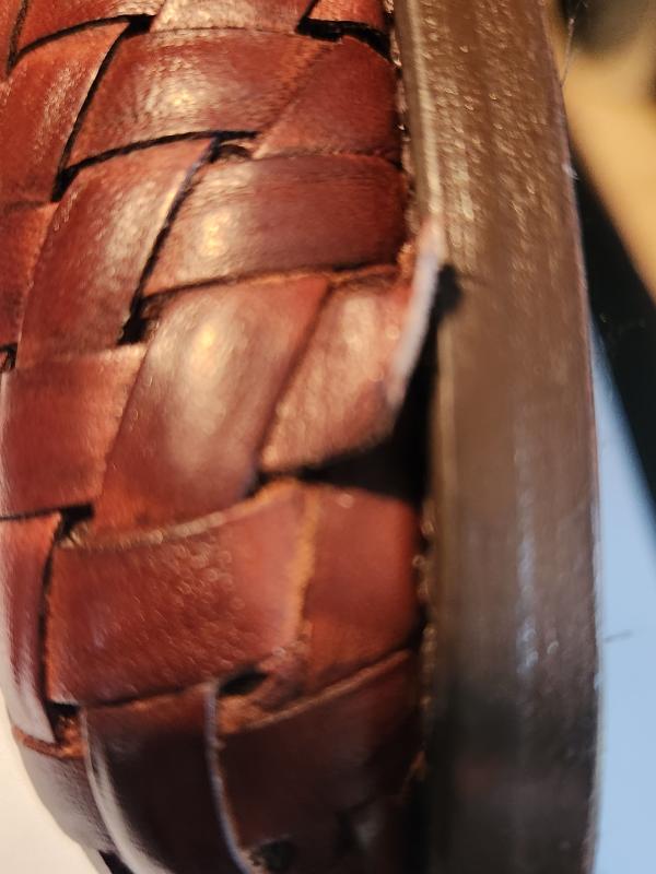Right inside toe has a piece of leather that is damaged. I really like the boots but for the money, I feel they should be free of defects. I will return and just get my money back.. it's a shame really, but there it is.