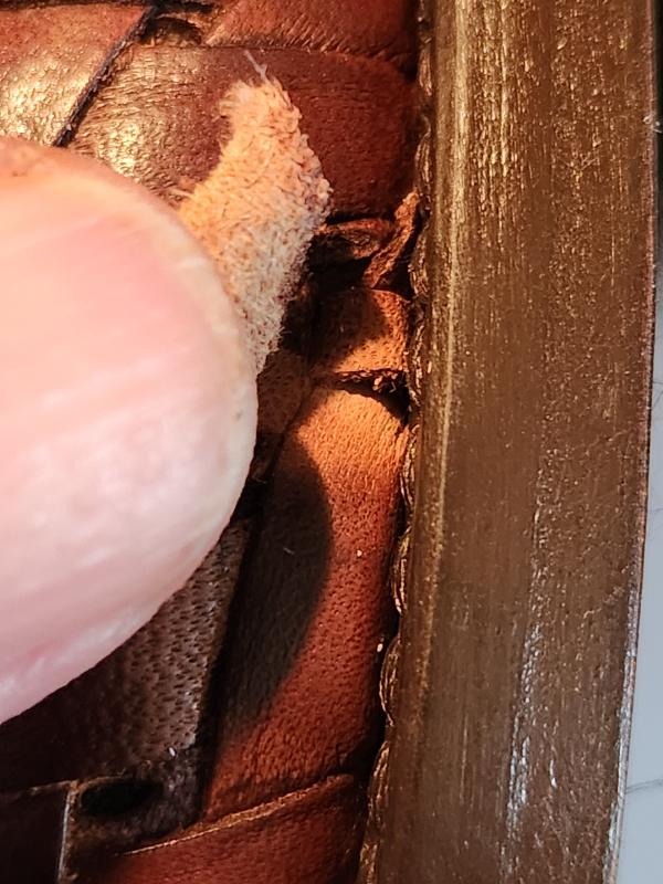 Right inside toe has a piece of leather that is damaged. I really like the boots but for the money, I feel they should be free of defects. I will return and just get my money back.. it's a shame really, but there it is.