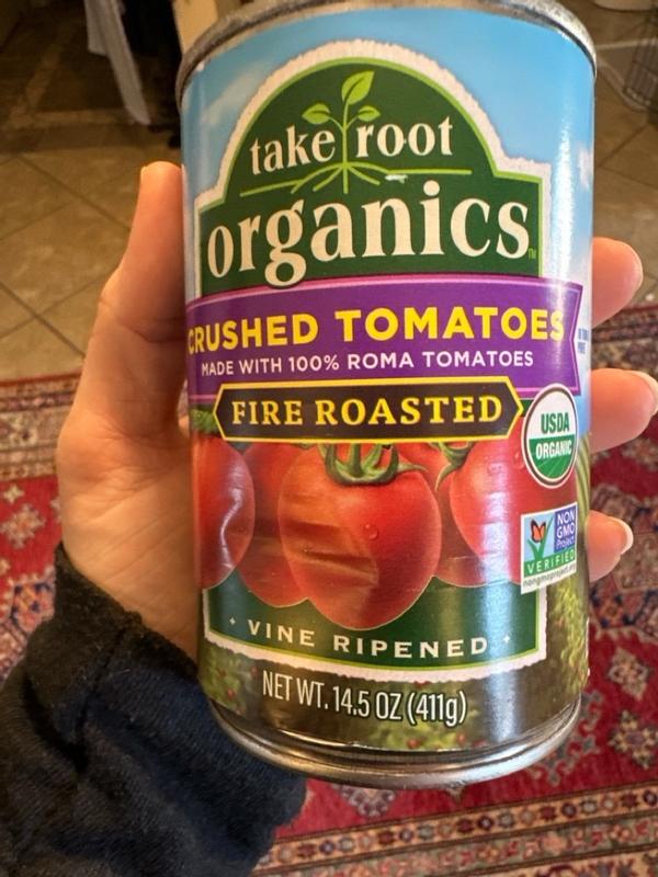 Take Root Organics Fire Roasted Crushed Organic Tomatoes, 14.5 Oz