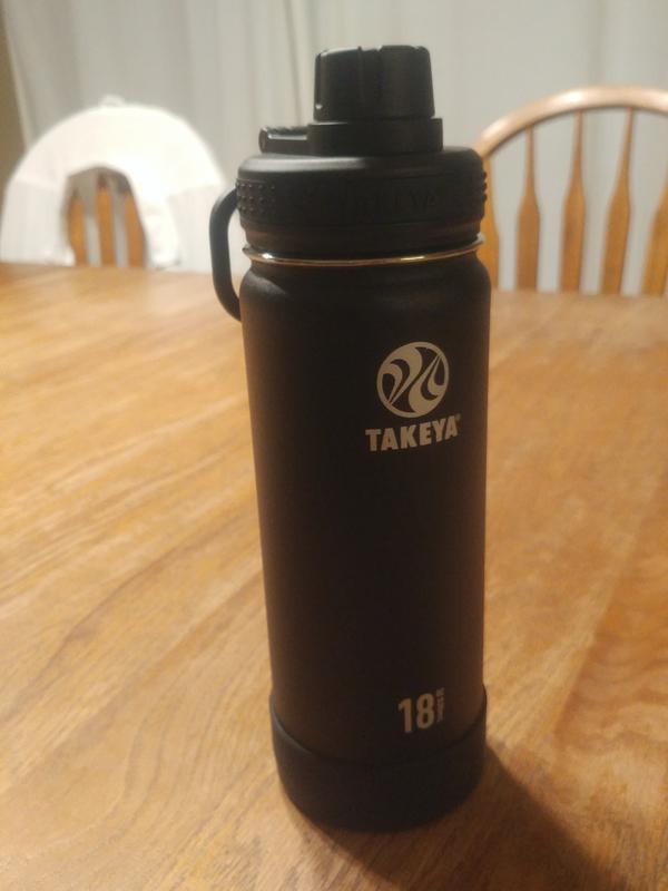 Takeya Tumbler 40oz StdStw Tmblr Onyx Black Stainless Steel