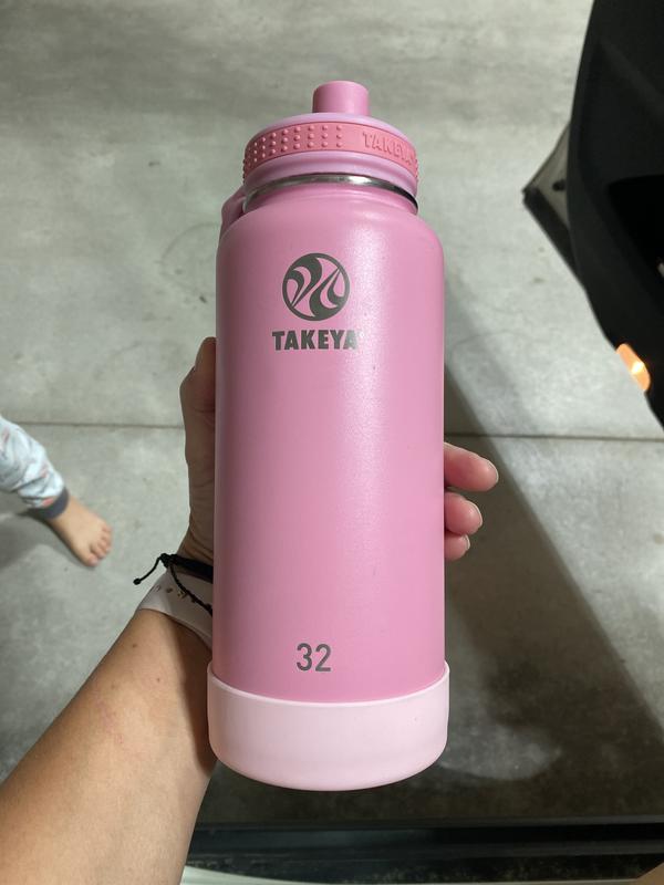 Takeya 18oz Actives Insulated Stainless Steel Water Bottle With Spout Lid -  Light Yellow : Target