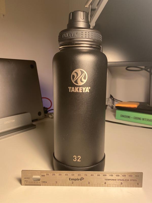 Takeya 24 Oz Onyx Actives Insulated Water Bottle - 51040