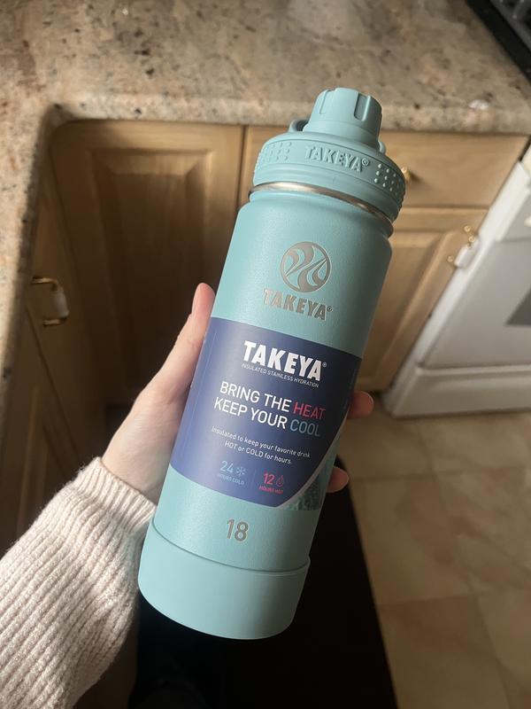 Takeya 18 oz Canary Actives Insulated Water Bottle